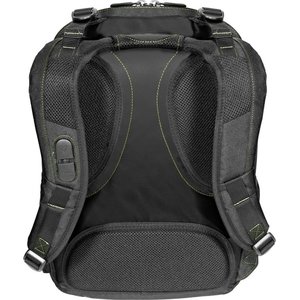 Targus Spruce EcoSmart TBB013AP Carrying Case (Backpack) for 39.62 cm (15.60") Notebook, Accessories - Black, Olive - Poly