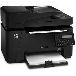 HP LaserJet Pro M128fn Wired Laser Multifunction Printer - Monochrome - Copier/Fax/Printer/Scanner - 21 ppm Mono Print - 6