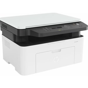 HP 1188a Wired Laser Multifunction Printer - Monochrome - White - Copier/Printer/Scanner - 20 ppm Mono Print - 1200 x 1200