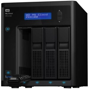 WD My Cloud Pro PR4100 4 x Total Bays NAS Storage System - 24 TB HDD - Intel Pentium N3710 Quad-core (4 Core) 1.60 GHz - 4