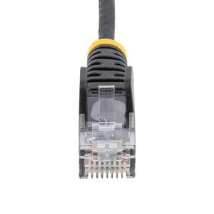 CABLE - BLACK SLIM CAT6 PATCH CORD 2.5M N6PAT250CMBKS