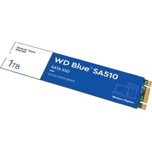 WD Blue SA510 WDS100T3B0B 1 TB Solid State Drive - M.2 2280 Internal - SATA (SATA/600) - Desktop PC Device Supported - 400