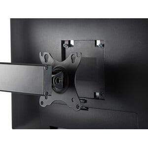 Hamlet Supporto da tavolo per Doppio monitor regolabile in altezza. Universale: supporta tutti i monitor LCD da 17 a 27"" 
