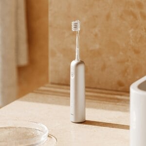 Laifen Wave, Adulto, Spazzolino rotante-oscillante, Alluminio, 66000 movimenti per minuto, Alluminio, Ovale