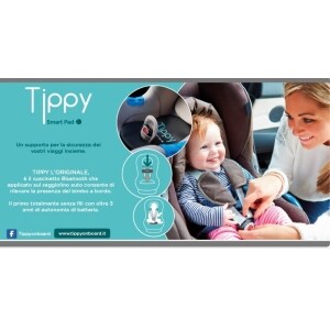 Tippy Smart Pad Cuscino Di Sicurezza Per Seggiolini Bambini