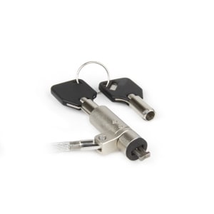 Hamlet Cavo di sicurezza per notebook con Attacco attacco Nano Slot (2,5 x 6 mm), lucchetto a Chiave. Lunghezza 150 cm. Ca