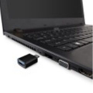 Adattatore per trasferimento dati V7 V7U3C2A-BLK-1E Nero USB-C maschio a USB A 3.2 Gen1
