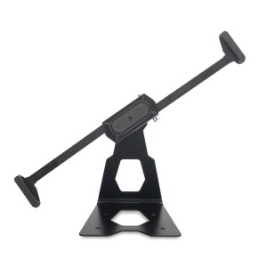 Hamlet Supporto Universale da Tavolo per Tablet PC  8-13" in metallo con cavo di sicurezza. Cavo di sicurezza e lucchetto 