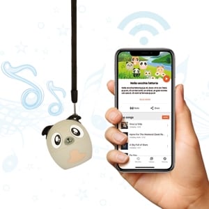 Hamlet Music Pet Altoparlante senza fili Bluetooth 4.2 per smartPhone e computer. Potenza di uscita 4 Watts, autonomia 4h,