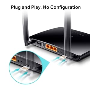 Router 4G VoLTE Wi-F 300Mbps, Internet e telefonia