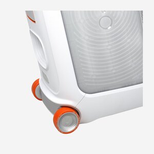 Sistema di altoparlanti JBL PartyBox Stage 320 Portatili Bluetooth - 240 W RMS - Bianco - Supporto da pavimento - 40 Hz a 