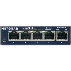 NETGEAR GS105 Switch Unmanaged con 5 porte Gigabit