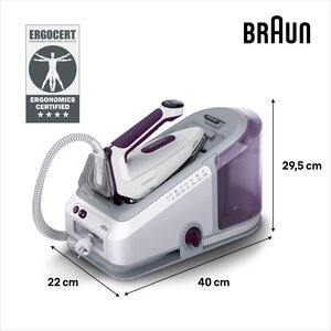 Braun ferro da stiro a vapore CareStyle 7 IS 7266 Viola