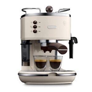 DeLonghi Icona Vintage Macchina da caffè espresso manuale colore bianco
