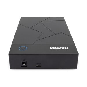 Hamlet Box Hard Disk 3.5 pollici SATA I/II/III ad alta capacità fino 8 TB. Interfaccia USB 3.2 Gen 1 SuperSpeed con cavo d