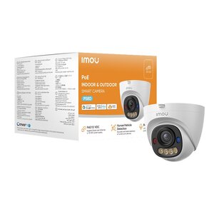 IMOU Videocamera di sorveglianza da esterno PS8D IP PoE 3K/5MP Full-Color ONVIF 2.8 mm con audio bidirezionale