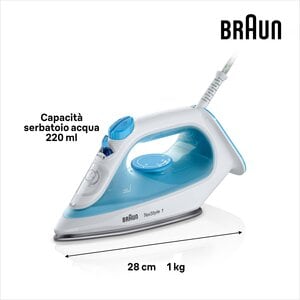 Braun TexStyle 1 Ferro da stiro a vapore