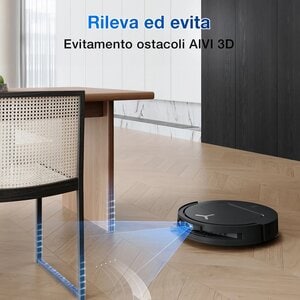 Ecovacs Deebot T50 Omni Gen 2, Sacchetto per la polvere, Nero, Rotondo, Sacchetto per la polvere, Carica, Purification, 63 dB