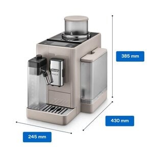 DeLonghi Rivelia Sand Beige, macchina automatica per caffè in chicchi, colore beige