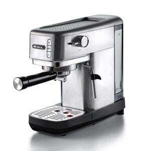 Ariete 1380 Macchina da caffè in metallo, compatibile con caffè in polvere e cialde ESE, 1300 W, Capacità 1,1 L, 15 bar di