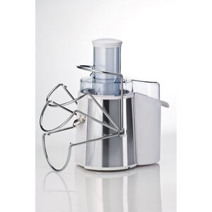 Ariete 173 Centrika Metal centrifuga per estrarre succo di frutta e verdura, Beccuccio salvagoccia, Acciaio Inox, 700W, co