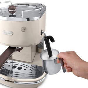 DeLonghi Icona Vintage Macchina da caffè espresso manuale colore bianco