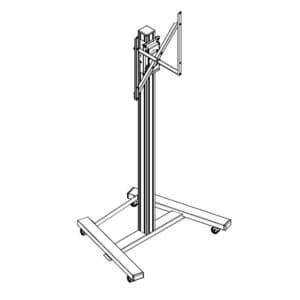 ITB - Carrello per Samsung Flip 55" e 65", portata 65Kg. VESA max 400x400