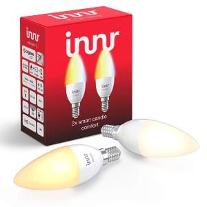 E14 Set di 2 Pezzi Tunable White Lampadina LED, 2200K - 5000K, Compatible with Philips Hue* & Echo Plus (Hub Richiesto) RB