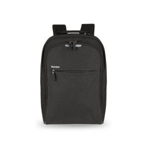 Hamlet Zaino porta Notebook fino a 15,6". Dotato di 3 aperture con Zip separate e 4 scomparti.  Tasca principale con zip a