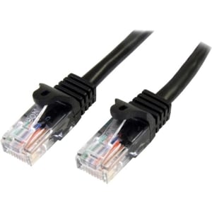 Cavo di rete V7 V7E3C5U-10M-BKS 10 m Categoria 5e Network cavo per Modem, Router, Hub, Patch Panel, Wallplate, PC, Network
