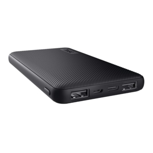 Powerbank TRUST PRIMO 10.000 MAH - NERO - 50% PLASTICA RICICLATA