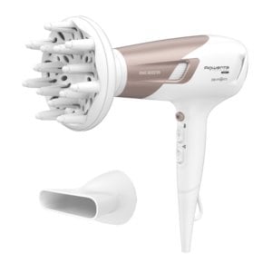 Rowenta Studio Dry CV5830 asciuga capelli 2300 W Beige, Bianc