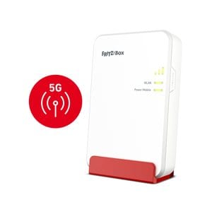 AVM FRITZ!Box 6860 5G Edition International Router Wi-Fi con modem Accesso a Internet tramite 5G (5G SA, 5G NSA) e tramite