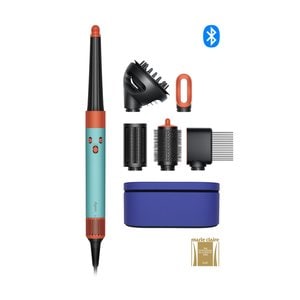 Dyson Airwrap i.d.™ connesso multi-styler asciugacapelli per capelli mossi e ricci - Acquamarina/Tangerine
