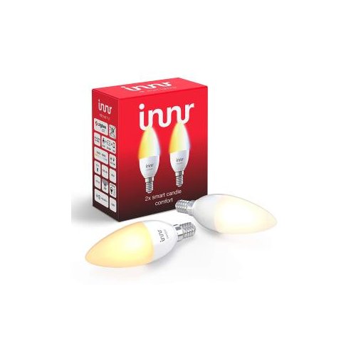 E14 Set di 2 Pezzi Tunable White Lampadina LED, 2200K - 5000K, Compatible with Philips Hue* & Echo Plus (Hub Richiesto) RB
