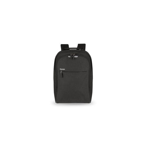 Hamlet Zaino porta Notebook fino a 15,6". Dotato di 3 aperture con Zip separate e 4 scomparti.  Tasca principale con zip a
