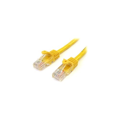 Cavo di rete UTP CAT6 -  5 Metri - GIALLO - 100% RAME - (RJ45 m/m) - Cavo Patch