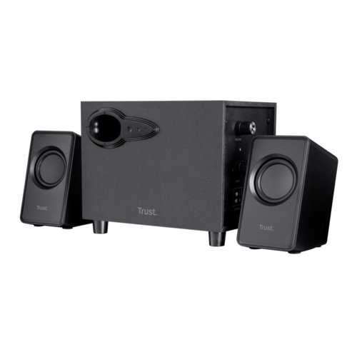 Speaker TRUST AVORA 2.1 SUBWOOFER - NERO / LEGNO - 9W ROM 18W PICCO 