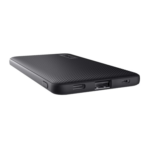 Powerbank Trust PRIMO 5.000 MAH - NERO - 50% PLASTICA RICICLATA 