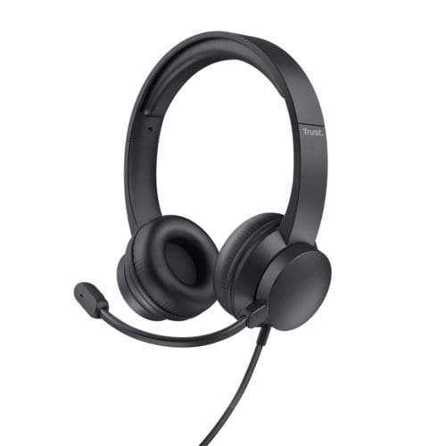 Cuffie TRUST AYDA PC - NERO - JACK 3,5 MM - CONTROLLI ON EAR