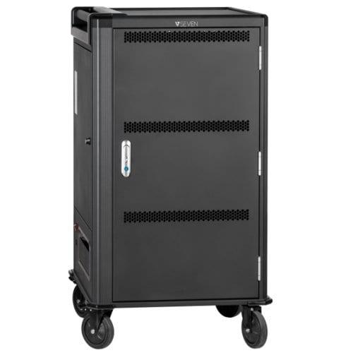 Carrello di Carica V7 con CA Schuko per 30 dispositivi 
