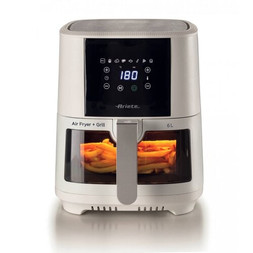 FRIGGITRICE AIRFRY WINDOW 1300W 6L 8PROGRAMMI TIMER BIANCA