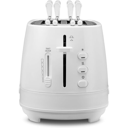 Tostapane DeLonghi CTLAP2203.W - 550 W - 2 Fette - Bianco