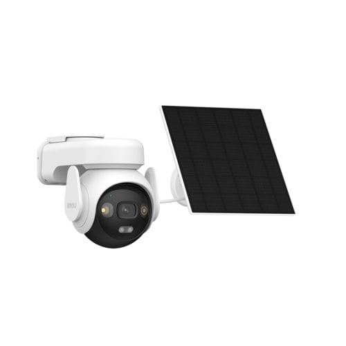 Cell PT Kit 4G+ – Telecamera da esterno a batteria con connessione 4G e pannello solare. Include SIM 4G ed SD 32GB