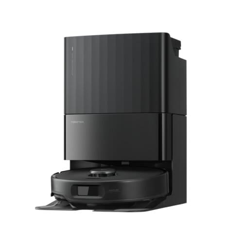 Robot Vacuum Cleaner Roborock Qrevo Edge 5V1 Bagged senza filo - Nero - Pennello - Batteria