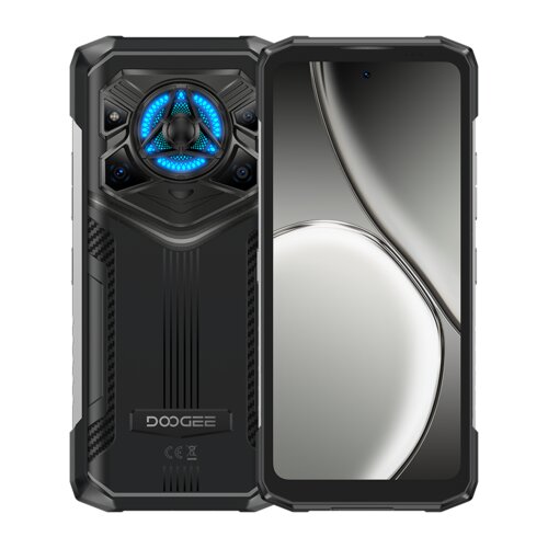 DOOGEE Blade20 Play Rugged Smartphone Android 15 125dB Altoparlante Thunder colore Argento
