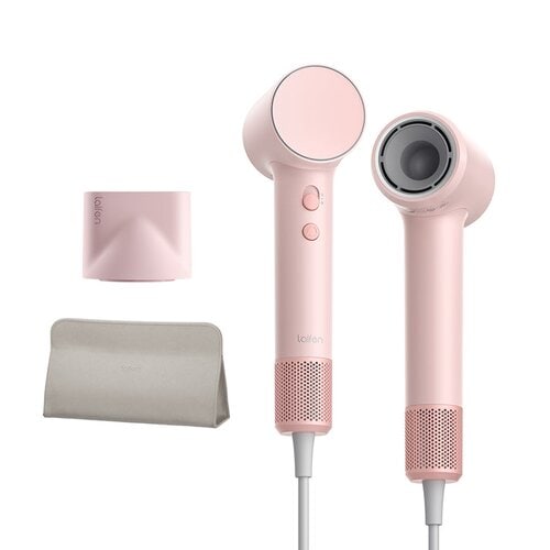 Laifen asciugacapelli Swift Premium Potenza 1500W, tecnologia ionica, 2 Velocità, 3 Temperature, colore rosa