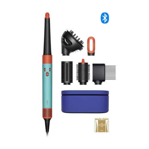 Dyson Airwrap i.d.™ connesso multi-styler asciugacapelli per capelli mossi e ricci - Acquamarina/Tangerine