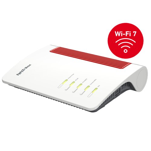 FRITZ!Box 5690 Edition International Wi-Fi 7 velocità di trasmissione fino a 5760 Mbit/s Una porta WAN/LAN da 2,5 Gigabit,