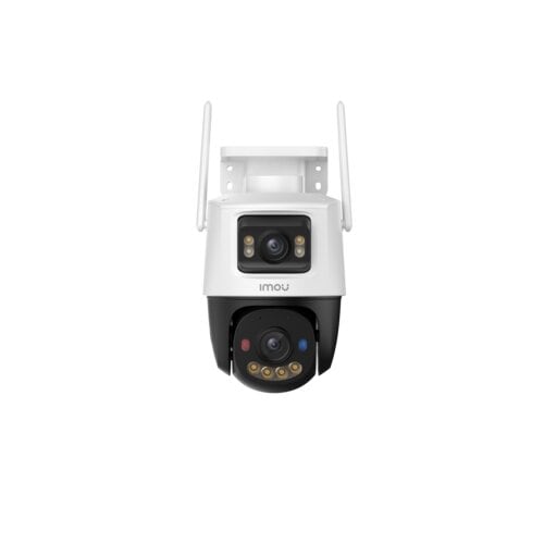 Telecamera IP Cruiser Dual 2 6MP, risoluzione doppia lente totale 6MP, 1 lente fissa 2K/3MP (panoramica 0~260° e inclinazi